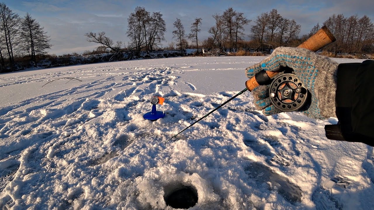 Ловля щуки на жерлицы. Судак на балансир. Зимняя рыбалка на реке 2019